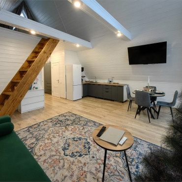 Коттедж "ул. Цветочная дом 9 «Премиум» с камином"