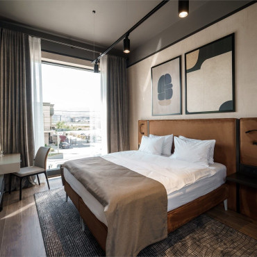 Номер "Делюкс двухместный с одной большой или двумя раздельными кроватями"