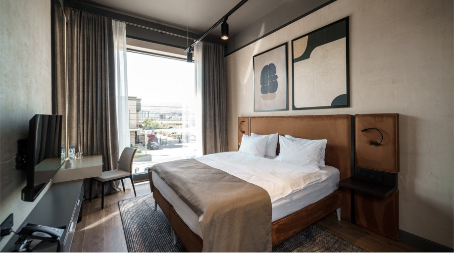 Номер "Делюкс двухместный с одной большой или двумя раздельными кроватями"