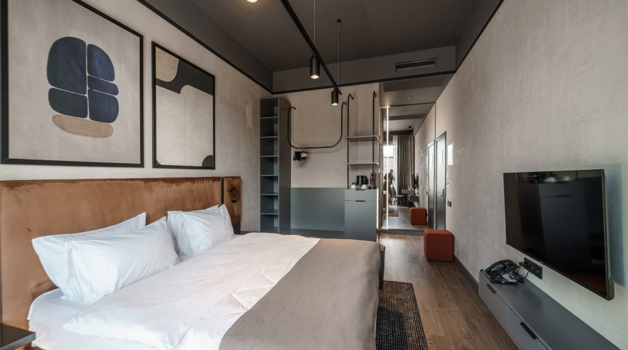 Номер "Делюкс двухместный с одной большой или двумя раздельными кроватями"