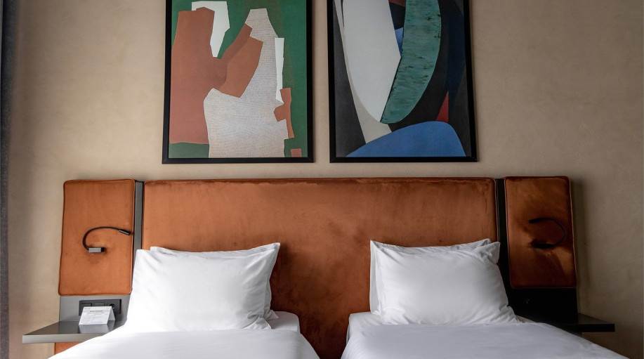 Номер "Делюкс двухместный с одной большой или двумя раздельными кроватями"