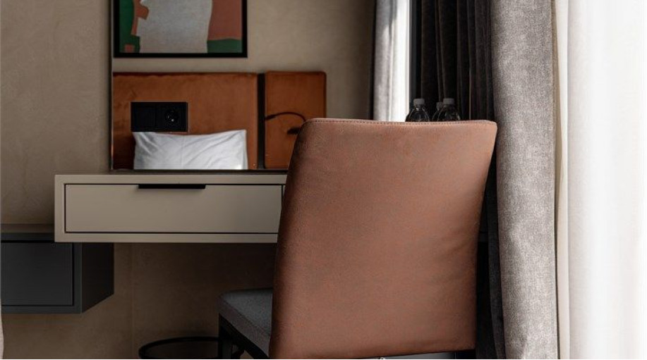 Номер "Делюкс двухместный с одной большой или двумя раздельными кроватями"