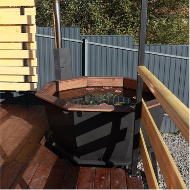 Коттедж "A-frame «Терракот» домик из дерева 4х местный"