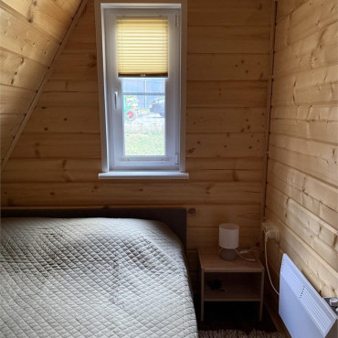 Коттедж "A-frame «Терракот» домик из дерева 4х местный"