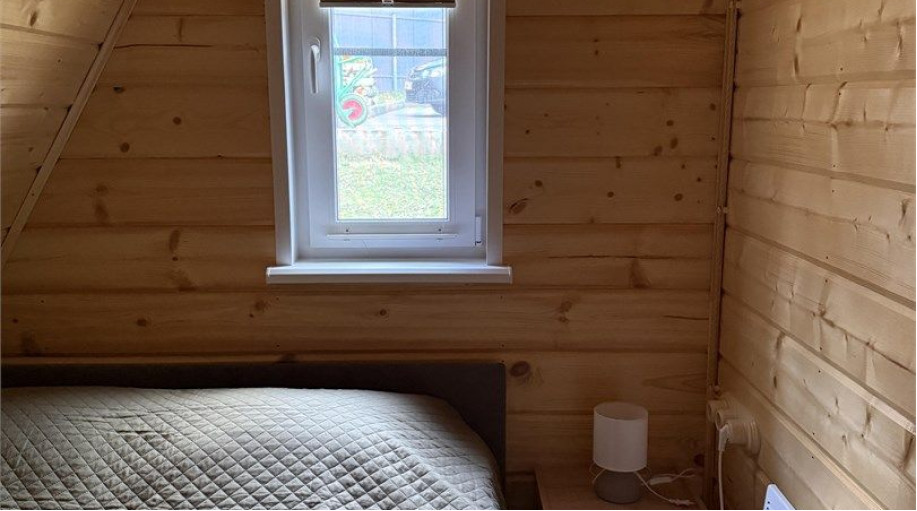 Коттедж "A-frame «Терракот» домик из дерева 4х местный"