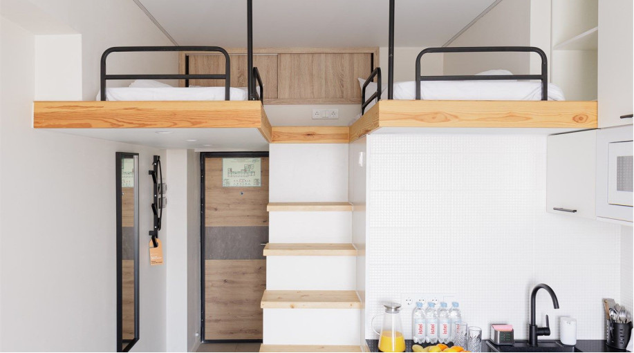 Номер "Standart четырехместный с балконом"