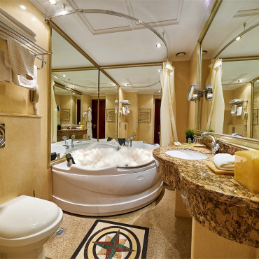 Номер "Трехкомнатные апартаменты с двумя спальнями"