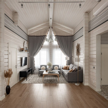 Коттедж "ВИП Коттедж Пушистый снег (2 спальни с принадлежностями для сна Тогас)"