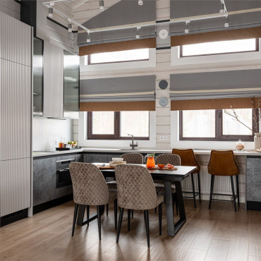 Коттедж "ВИП Коттедж Пушистый снег (2 спальни с принадлежностями для сна Тогас)"