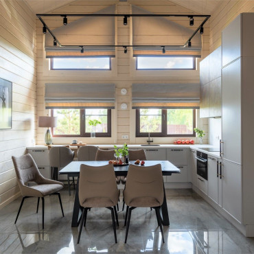 Коттедж "ВИП Коттедж "Гроздья рябины" (2 спальни с принадлежностями для сна Тогас)"