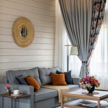 Коттедж "ВИП Коттедж "Гроздья рябины" (2 спальни с принадлежностями для сна Тогас)"