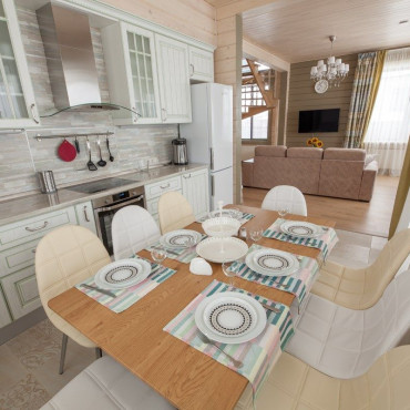 Коттедж "Коттедж "Цветочная фантазия" (5 спален)"