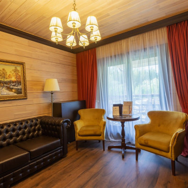 Коттедж "Коттедж "Домик Деда Мороза" (2 спальни) 94 м2"