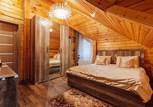 Номер в ШАЛЕ ДЕ ЛЮКС глэмпинг Просто Эко