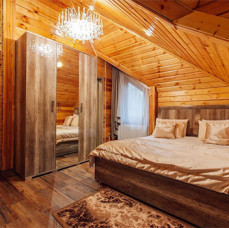 Номер в ШАЛЕ ДЕ ЛЮКС глэмпинг Просто Эко