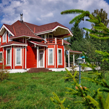 Дом "ШАЛЕ ДЕ ЛЮКС ИЗ БРУСА"