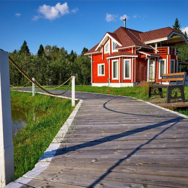 Дом "ШАЛЕ ДЕ ЛЮКС ИЗ БРУСА"