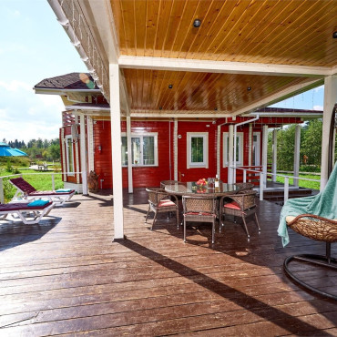 Дом "ШАЛЕ ДЕ ЛЮКС ИЗ БРУСА"