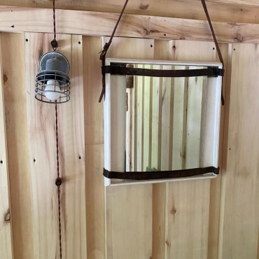 Номер "Глэмпинг с печкой буржуйкой"