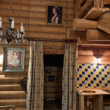 Аппартаменты "Бутик-отель Архангельская дача №8 - (2-этажные (2-х светная гостиная + гостевой с/у на 1 этаже + спальня с рабочим кабинетом и балконом + будуар -ванная с балконом + кухня)"