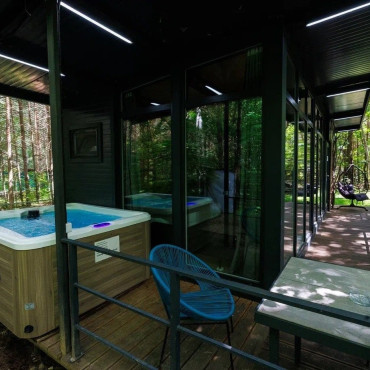 Номер "Бунгало в лесу СПА"