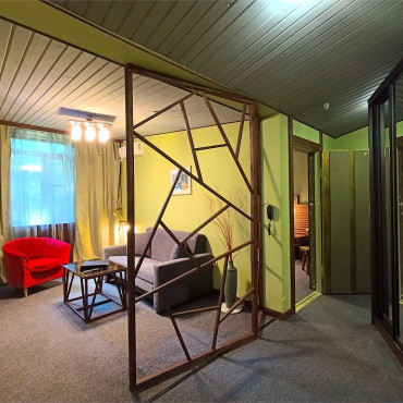 Номер "Апартаменты с кухней «Мансарда» 2-х комнатные"