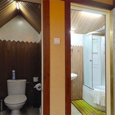 Номер "Апартаменты с кухней «Мансарда» 2-х комнатные"