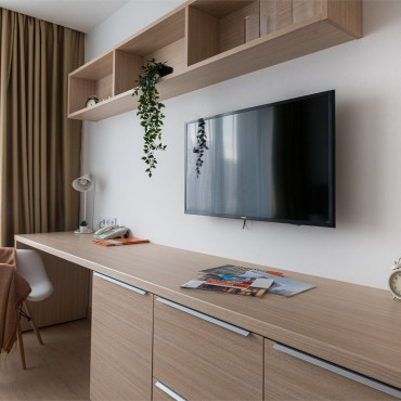 Аппартаменты "Стандарт с раздельными кроватями (Ботаника)"