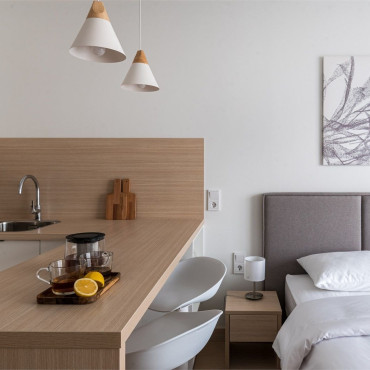 Аппартаменты "Стандарт с раздельными кроватями (Ботаника)"