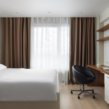 Аппартаменты "Стандартные апартаменты с одной большой кроватью (Митино)"