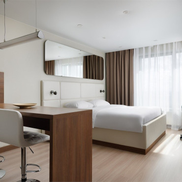 Аппартаменты "Стандартные апартаменты с одной большой кроватью (Митино)"