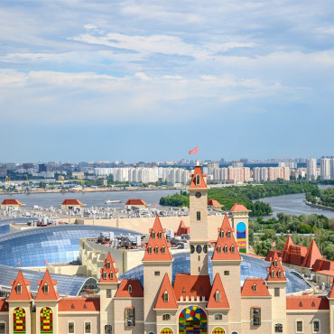 Аппартаменты "Стандарт с видом на Остров Мечты (Технопарк)"