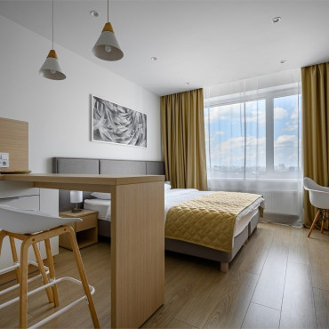 Аппартаменты "Стандарт с видом на Остров Мечты (Технопарк)"