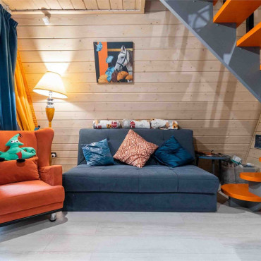 Коттедж "Новожилово A-frame Orange"