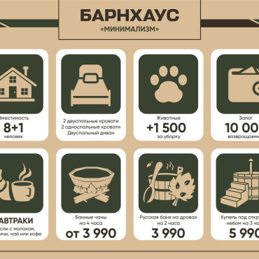 Дом "Барнхаус «Минимализм»"