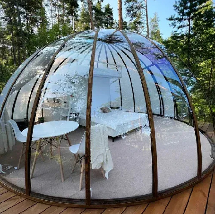 Номера в Bubble hotel Ecos 360