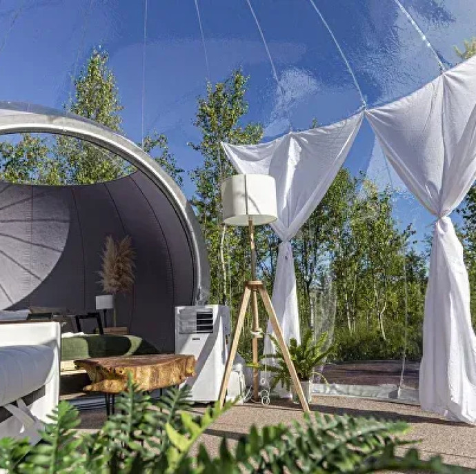 Номера в Bubble hotel Ecos 360