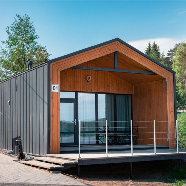 Коттедж "Барн 45м2 "Черная жемчужина""