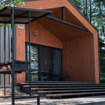 Коттедж "Барн 45м2 "Черная жемчужина""