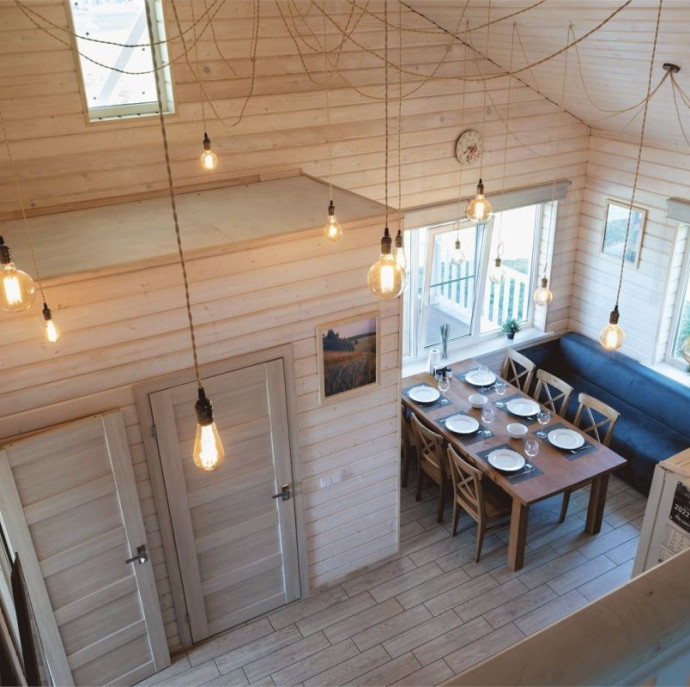 Черничный дом с сауной Сонный Залив