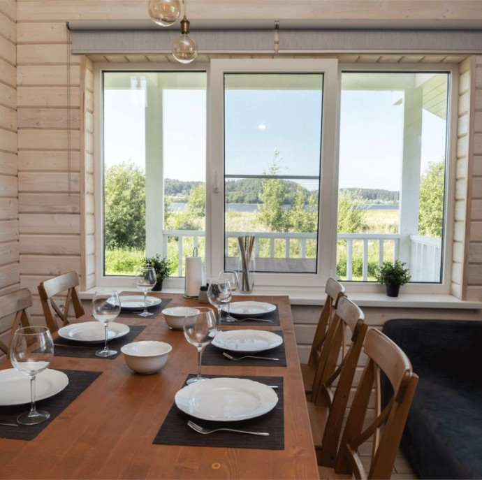 Черничный дом с сауной Сонный Залив