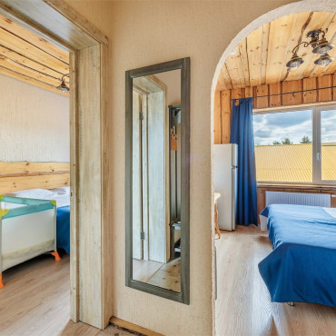 Номер "Номер "Семейный" (двухкомнатный, 4-х местный) - ЭКОГОСТИНИЦА"