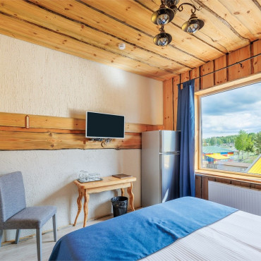 Номер "Номер "Семейный" (двухкомнатный, 4-х местный) - ЭКОГОСТИНИЦА"