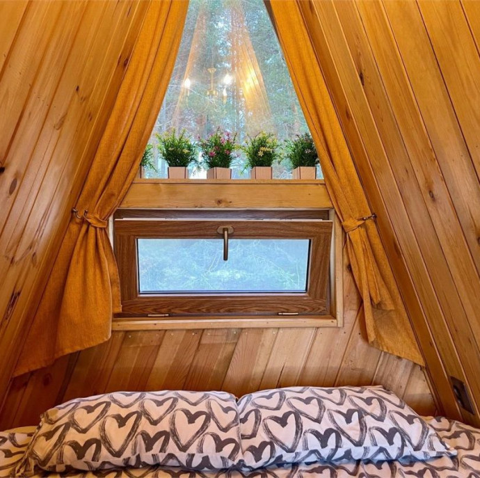 Дома А-фреймы База отдыха "ALDI-Karelia"