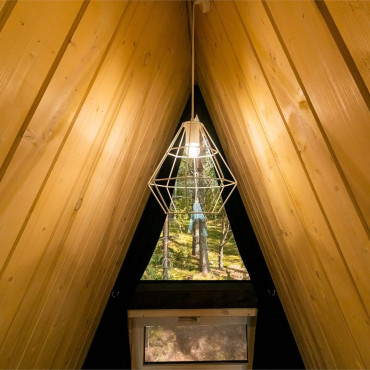 Дом "А-Фрейм «Черное-белое»"