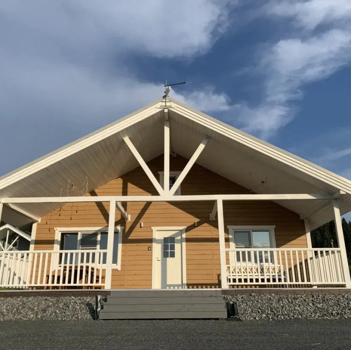 Дом капучино с сауной Сонный Залив