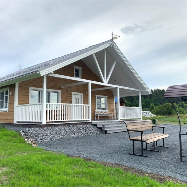 Коттедж "Дом капучино с сауной 120м2"