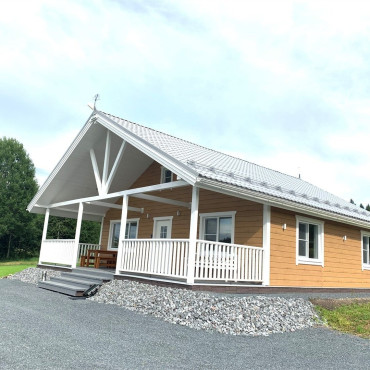 Коттедж "Дом капучино с сауной 120м2"