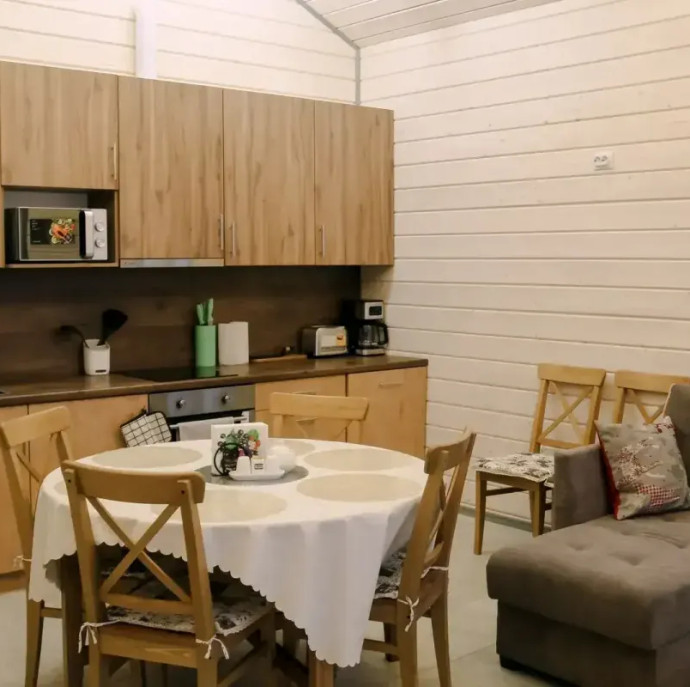 Дом на горе с сауной Сонный Залив