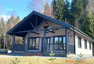 Дом на горе с сауной Сонный Залив